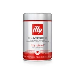 Coffee Makers Store 24 Illy Ground Espresso Classico Coffee - Medium Roast