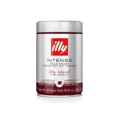 Coffee Makers Store 20 Illy Ground Espresso Intenso Coffee - Dark Roast