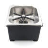 Barista Basics Counter Top Rinser - 6" X 6" X 2" Pan Size
