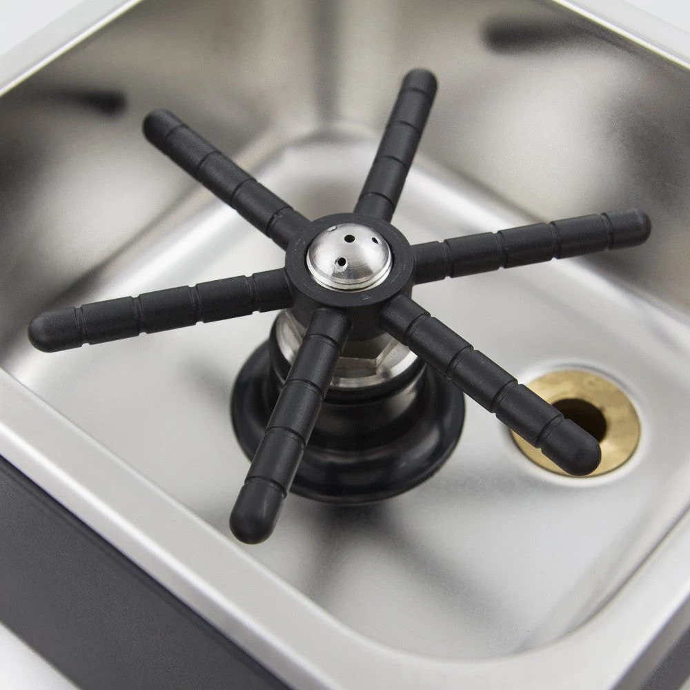 Barista Basics Counter Top Rinser - 6" X 6" X 2" Pan Size 3 Barista Basics Counter Top Rinser - 6" X 6" X 2" Pan Size - Image 3