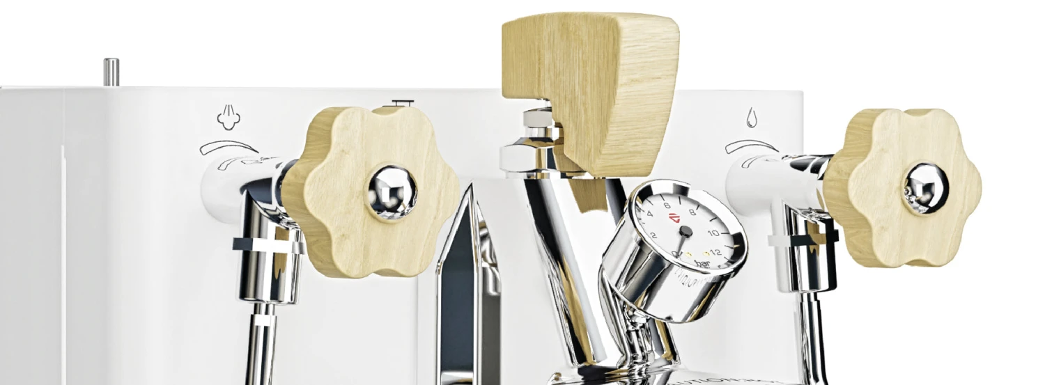 Lelit Bianca V3 Dual Boiler Espresso Machine - Matte White 8 Lelit Bianca V3 Dual Boiler Espresso Machine - Matte White - Image 8