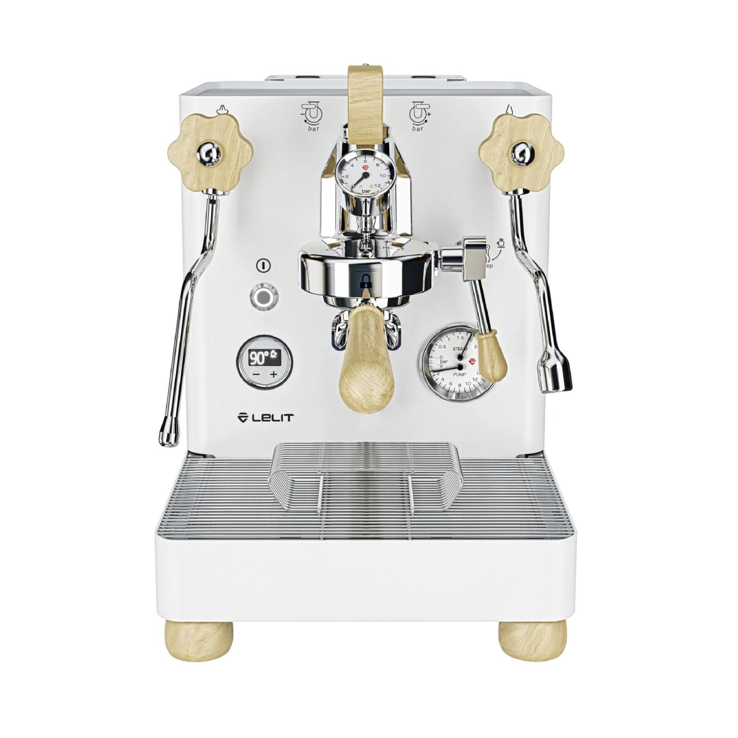 Lelit Bianca V3 Dual Boiler Espresso Machine - Matte White 2 Lelit Bianca V3 Dual Boiler Espresso Machine - Matte White - Image 2