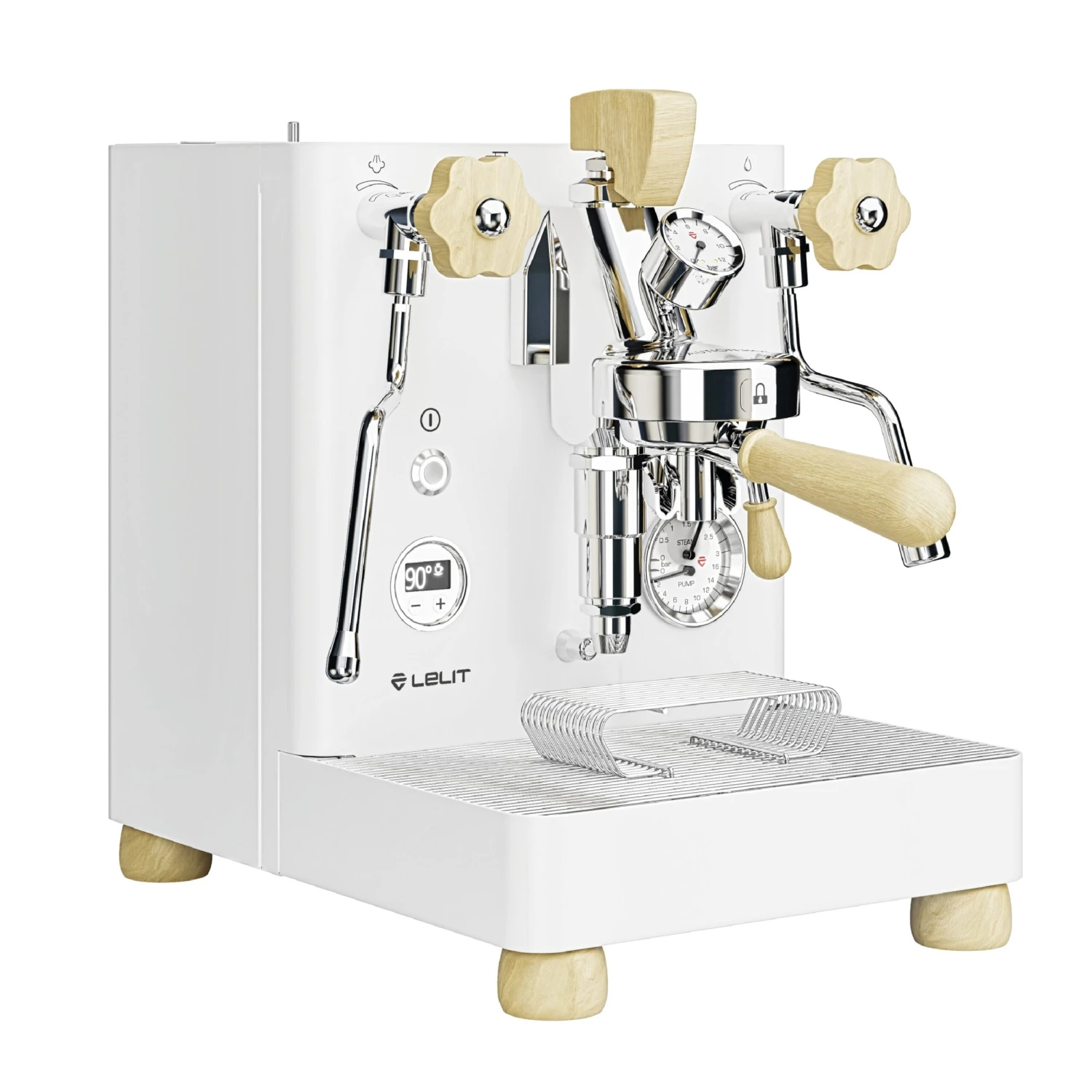 Lelit Bianca V3 Dual Boiler Espresso Machine - Matte White 1 Lelit Bianca V3 Dual Boiler Espresso Machine - Matte White