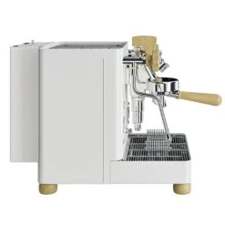 Lelit Bianca V3 Dual Boiler Espresso Machine - Matte White 10 Lelit Bianca V3 Dual Boiler Espresso Machine - Matte White -Coffee Makers Store BiancaV3MatteWhite Side