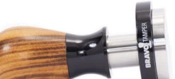 Bravo Espresso Tamper Light Wood Handle 54.7mm -Coffee Makers Store BravoTamper Hero LW