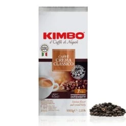 Kimbo Il Caffe Di Napoli CaffeCrema Classico Whole Bean -Coffee Makers Store CaffeCremaClassicoWholeBean Beans