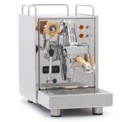 ECM Classika PID Espresso Machine - Olive Wood -Coffee Makers Store ClassikaPIDOliveWood Angled