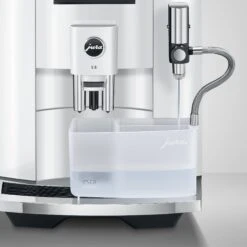 JURA E8 Espresso Machine - Piano White (NAA) -Coffee Makers Store E8 2020 det PW Cont milksycl with ssc Original 29380
