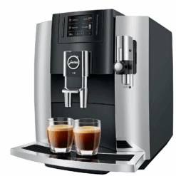 JURA E8 Espresso Machine - Chrome -Coffee Makers Store E8 G2 Chrome Alt