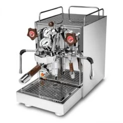 ECM Mechanika V Slim Espresso Machine With Flow Control -Coffee Makers Store ECMMECHVSLIMFC WNG 2031 Wenge