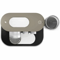 Nespresso Expert Espresso Machine By DeLonghi With Aeroccino - Anthracite Gray -Coffee Makers Store EN350G Overhead