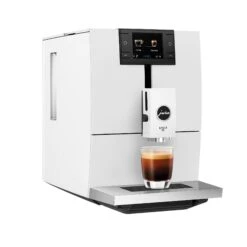 JURA ENA 8 Espresso Machine - Full Nordic White 15 JURA ENA 8 Espresso Machine - Full Nordic White -Coffee Makers Store ENA 8 Full Nordic White NAA angle espresso square