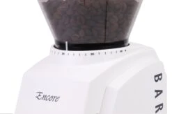 Baratza Encore Coffee Grinder In White -Coffee Makers Store EncoreCollar White