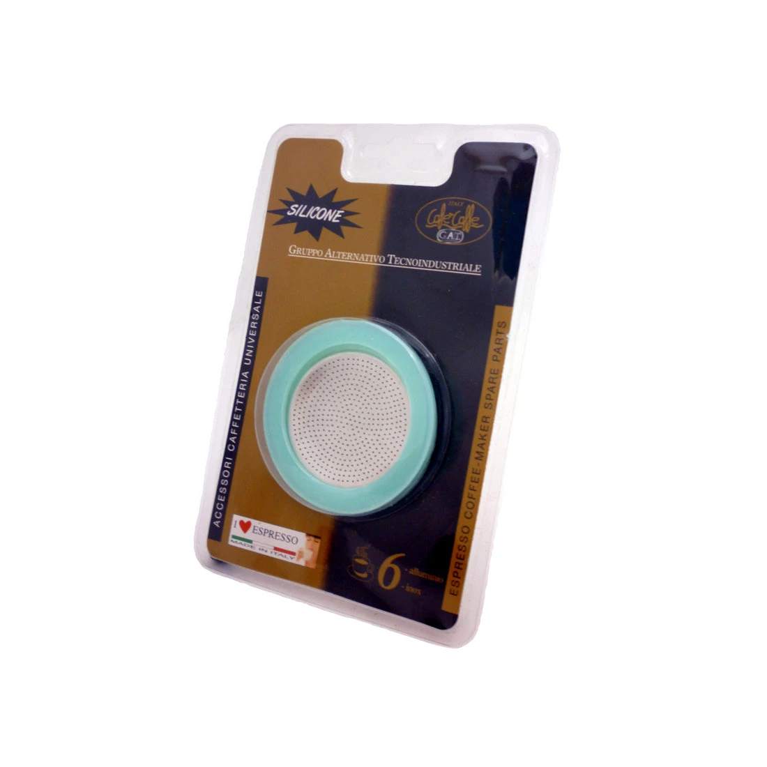 G.A.T. Replacement Moka Pot Screen And Gasket 1 G.A.T. Replacement Moka Pot Screen And Gasket