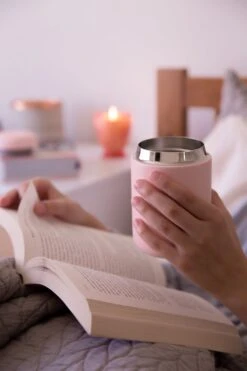 Fellow Carter Everywhere Mug 12oz - Warm Pink -Coffee Makers Store G7A4676