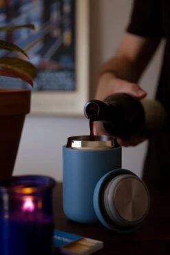 Fellow Carter Everywhere Mug 12oz - Dusk Blue -Coffee Makers Store G7A4788