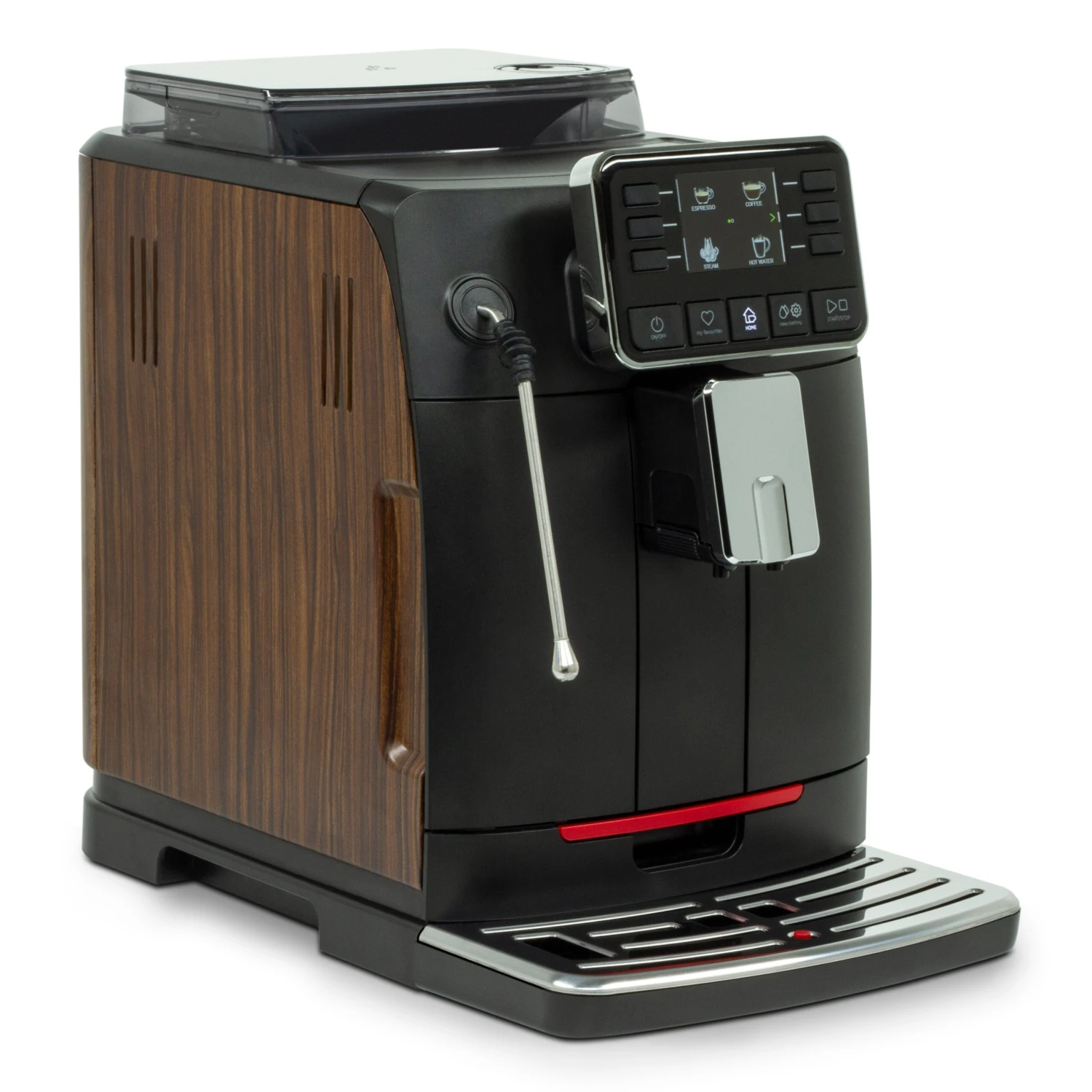 Gaggia Cadorna Barista Plus Automatic Espresso Machine - Dark Chocolate Straight Grain 1 Gaggia Cadorna Barista Plus Automatic Espresso Machine - Dark Chocolate Straight Grain