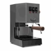 Gaggia Classic Evo Pro Espresso Machine In Industrial Grey With Walnut