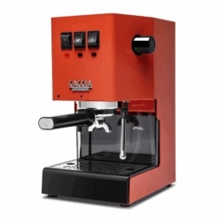 Gaggia Classic Evo Pro Espresso Machine In Lobster Red -Coffee Makers Store GACLASSICEVOPROORG 1155