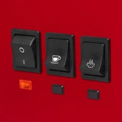 Gaggia Classic Evo Pro Espresso Machine In Cherry Red -Coffee Makers Store GACLASSICEVOPRORED 0001L