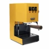 Gaggia Classic Evo Pro Espresso Machine In Sunshine Yellow With Walnut