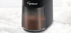 Capresso Infinity Plus Conical Burr Coffee Grinder In Black -Coffee Makers Store GroundsBin Grid4