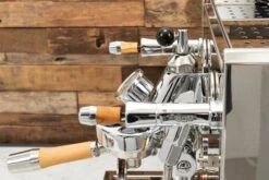 ECM Synchronika Espresso Machine With Flow Control - Olive Wood -Coffee Makers Store IMG 2395