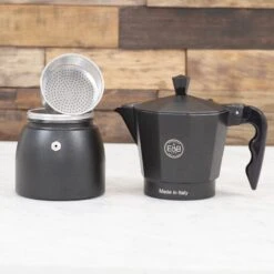 E&B Lab Classic Moka Pot - 6-Cup -Coffee Makers Store IMG 4023 18408016 e2af 4577 8873 b5cfce45aa31