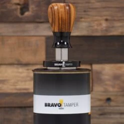 Bravo Espresso Tamper Light Wood Handle 54.7mm -Coffee Makers Store IMG 4457