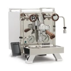 Rocket Espresso R Cinquantotto Espresso Machine - Walnut Accents -Coffee Makers Store IMG 4540