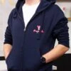 Bezzera Navy Blue Hooded Sweatshirt