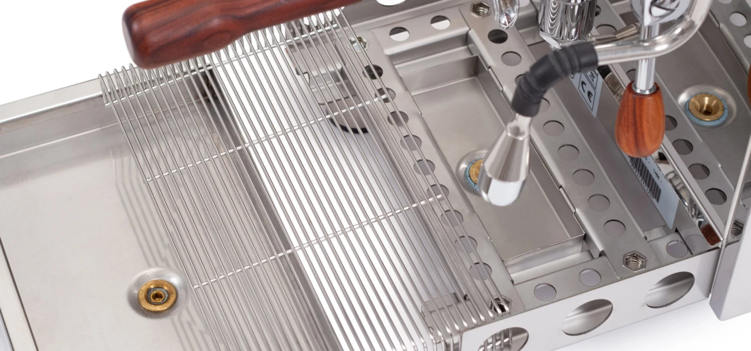 Bezzera DUO MN Dual Boiler Espresso Machine With Flow Control - Total White 8 Bezzera DUO MN Dual Boiler Espresso Machine With Flow Control - Total White - Image 8