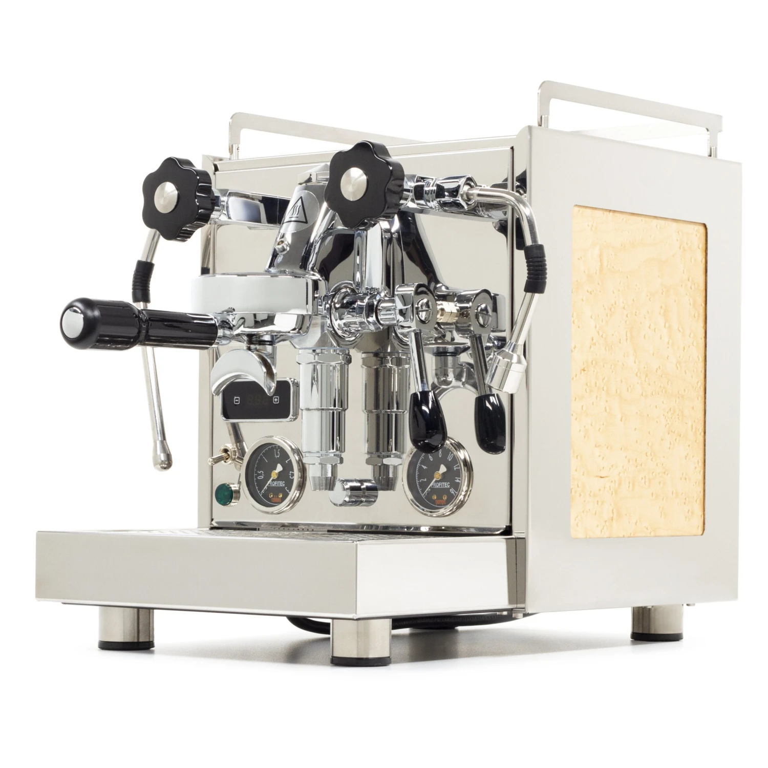Profitec Pro 600 Dual Boiler Espresso Machine - Maple Birdseye 1 Profitec Pro 600 Dual Boiler Espresso Machine - Maple Birdseye