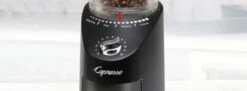Capresso Infinity Plus Conical Burr Coffee Grinder In Black -Coffee Makers Store InfinityPlusBlack Hero3