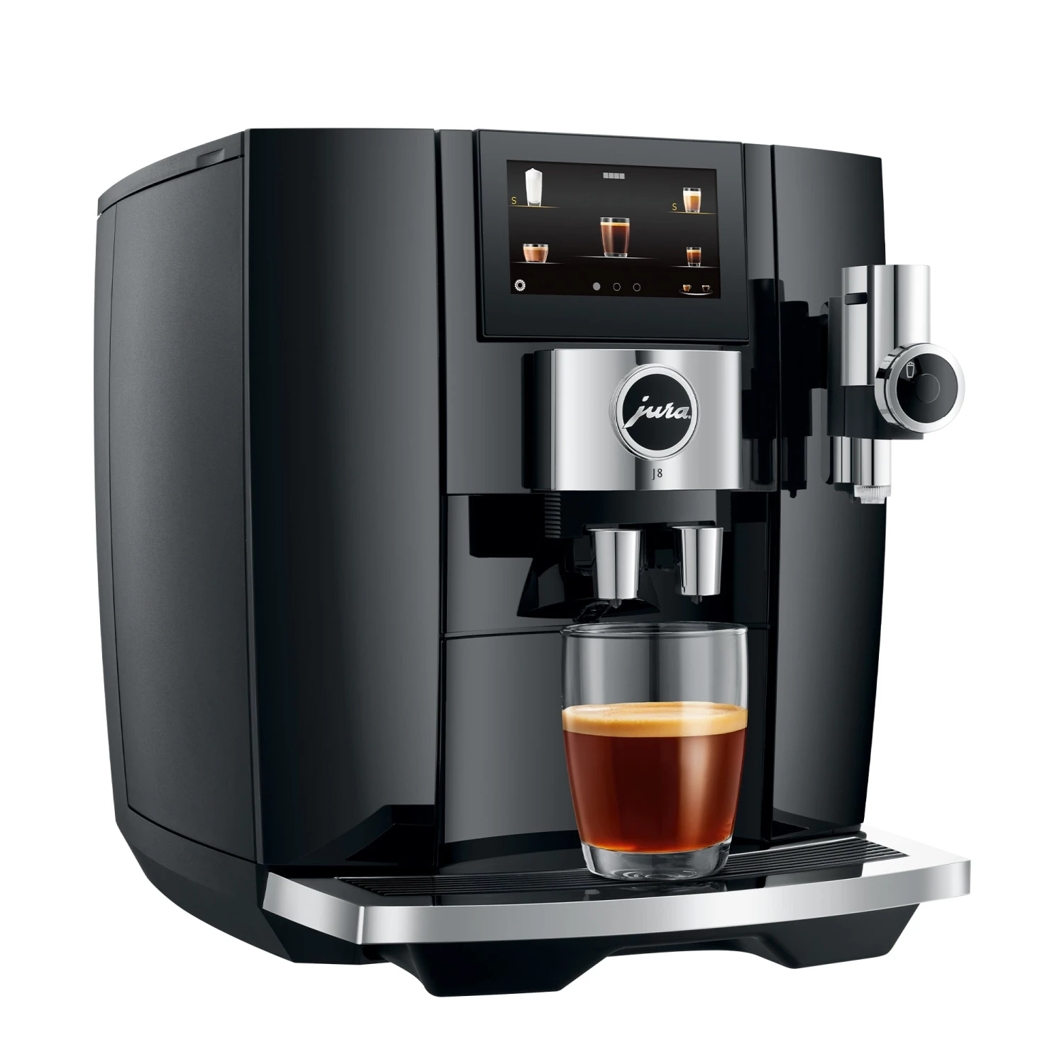 JURA J8 Super-Automatic Espresso Machine - Piano Black 1 JURA J8 Super-Automatic Espresso Machine - Piano Black