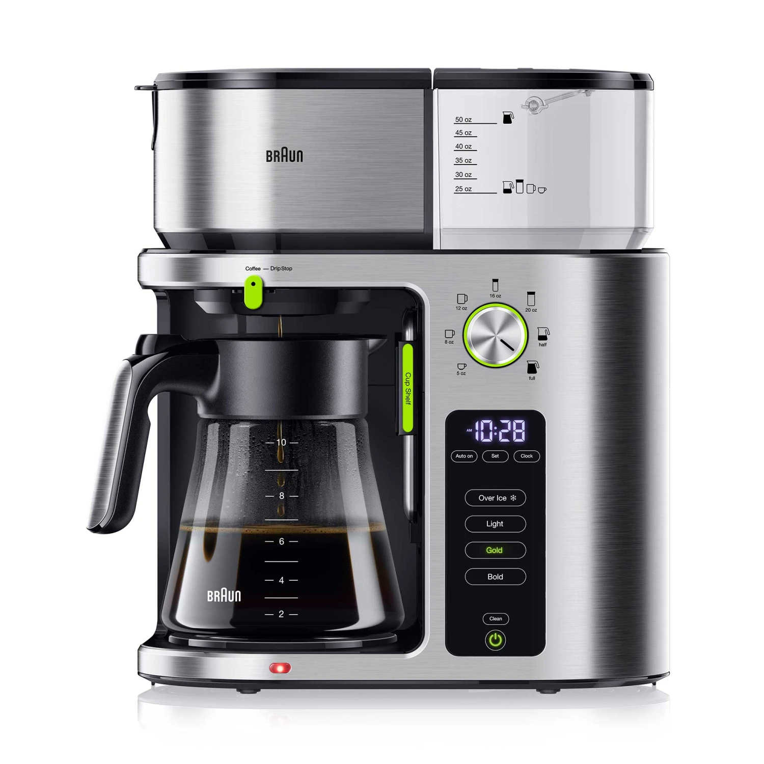 Braun KF9170SI MultiServe Brewing System - Silver 1 Braun KF9170SI MultiServe Brewing System - Silver