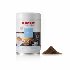 Kimbo Il Caffe Di Napoli Decaf Ground 250g - Tin -Coffee Makers Store KIMBO 10028 03 1200x1200 1
