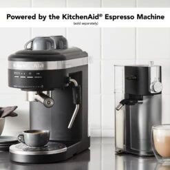 KitchenAid® Automatic Milk Frother Attachment - Brushed Stainless Steel 8 KitchenAid® Automatic Milk Frother Attachment - Brushed Stainless Steel -Coffee Makers Store KitchenaidMilkFrotherLifestyle3 638dc024 f77e 4a94 9c7a 0d418b783dbe