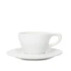 NotNeutral Double Cappuccino Cup And Saucer - White