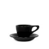 NotNeutral Espresso Cup And Saucer - Matte Black