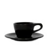 NotNeutral Cappuccino Cup And Saucer - Matte Black