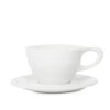 NotNeutral Small Latte Cup And Saucer - White