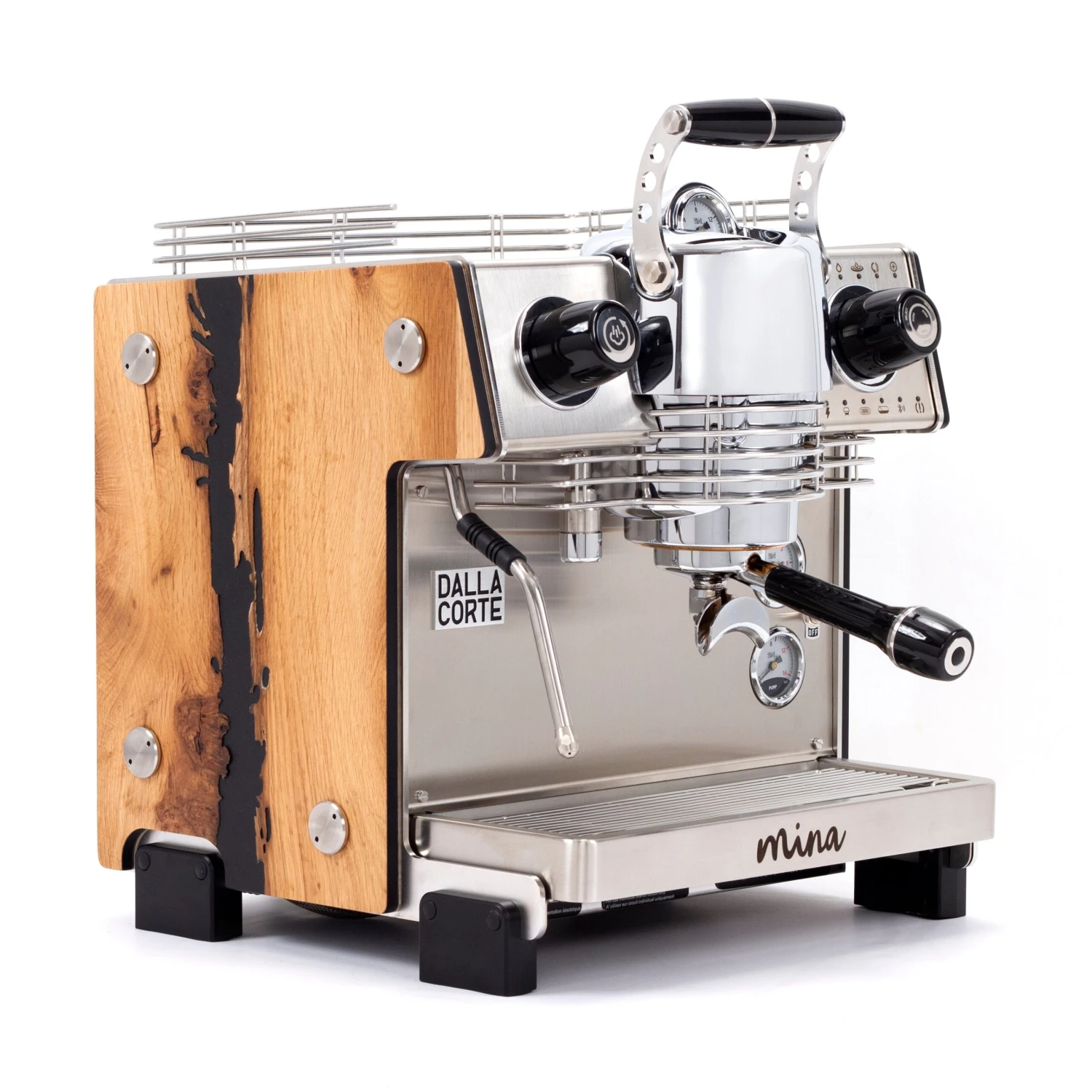 Dalla Corte Mina Espresso Machine (110v) - Venice Wood 1 Dalla Corte Mina Espresso Machine (110v) - Venice Wood