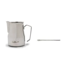 Lelit Milk Jug With Latte Art Pen - 11.8oz -Coffee Makers Store PitcherandPen