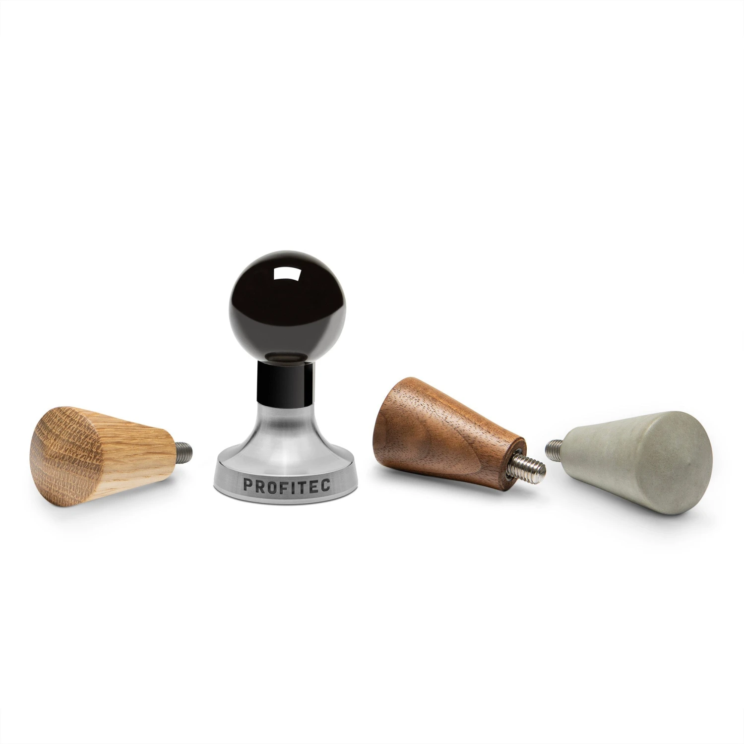 Profitec Tamper Handle - Oak 2 Profitec Tamper Handle - Oak - Image 2