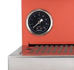 Profitec GO Espresso Machine - Red -Coffee Makers Store ProfitecGO rot Manometer