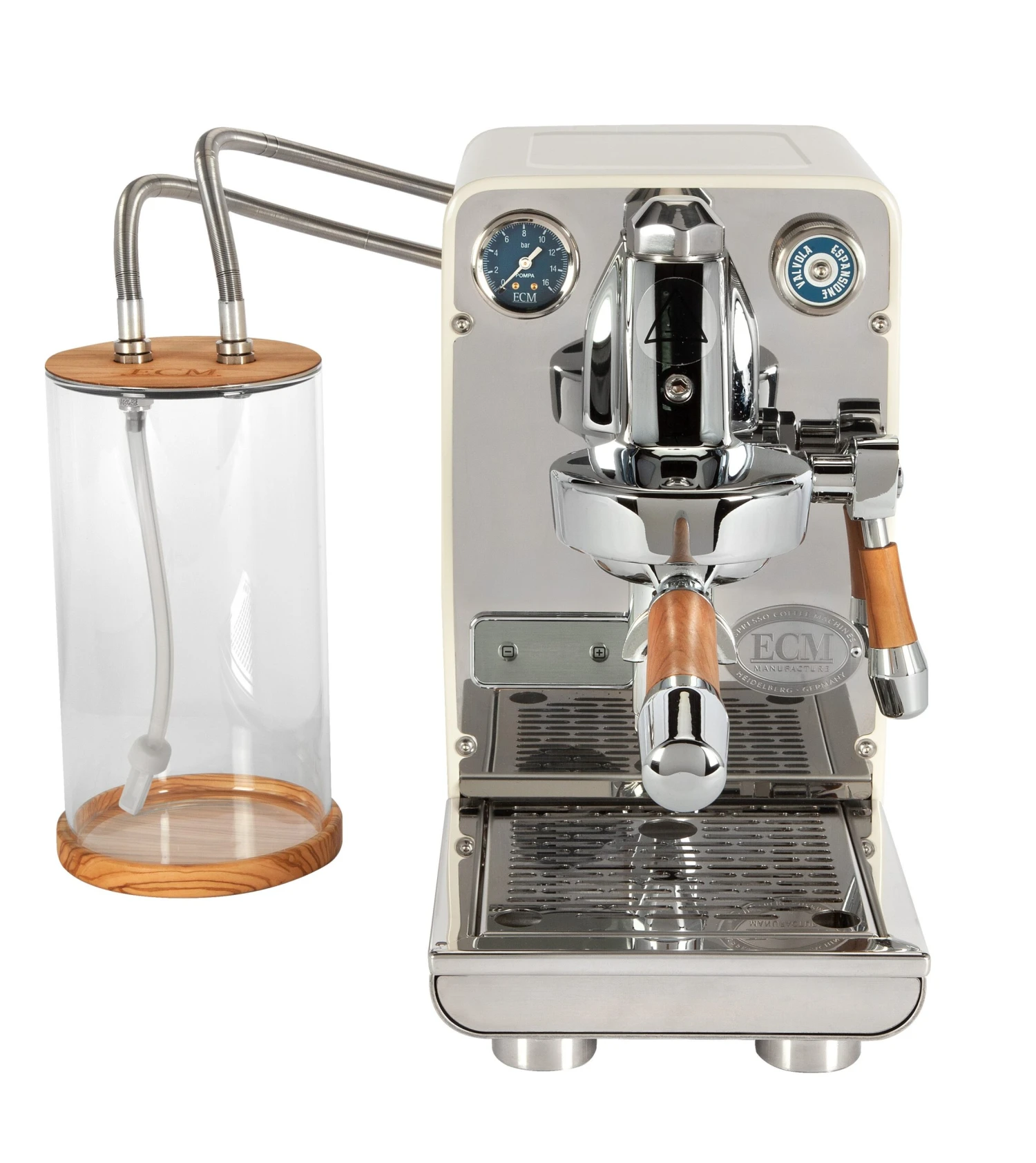 ECM Puristika Single-Boiler Espresso Machine Cream 1 ECM Puristika Single-Boiler Espresso Machine Cream
