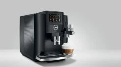 JURA S8 Black Espresso Machine -Coffee Makers Store S8 Piano Black infinity table cappuccino