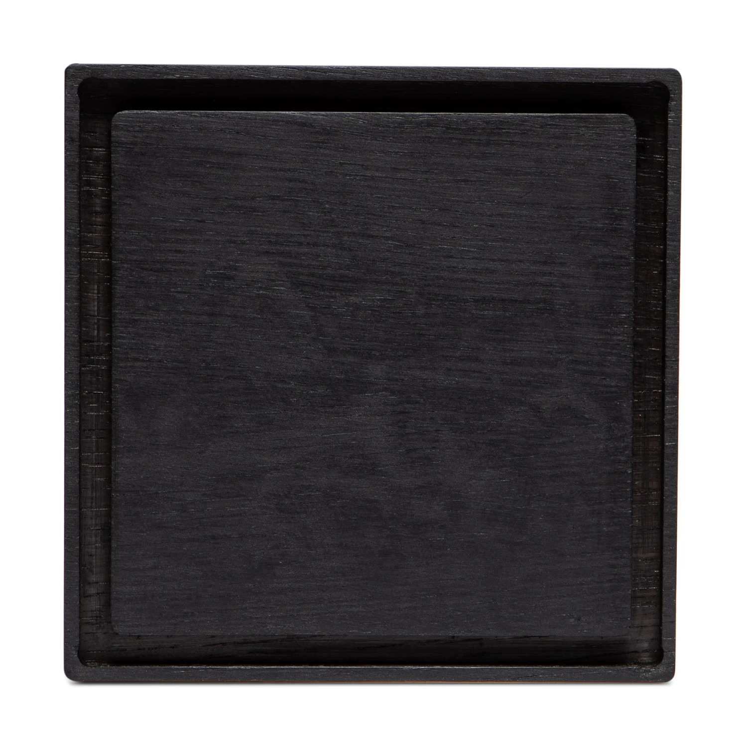 Wiedemann Eureka Mignon Blackened Oak Wood Hopper Lid 2 Wiedemann Eureka Mignon Blackened Oak Wood Hopper Lid - Image 2