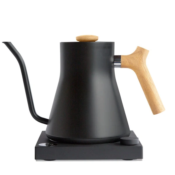 Fellow Stagg EKG 0.9L Kettle - Black And Maple 1 Fellow Stagg EKG 0.9L Kettle - Black And Maple